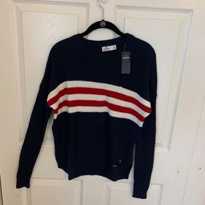 Hollister navy sweater